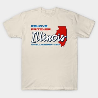 Remove Pritzker Make Illinois Great Again T-Shirt